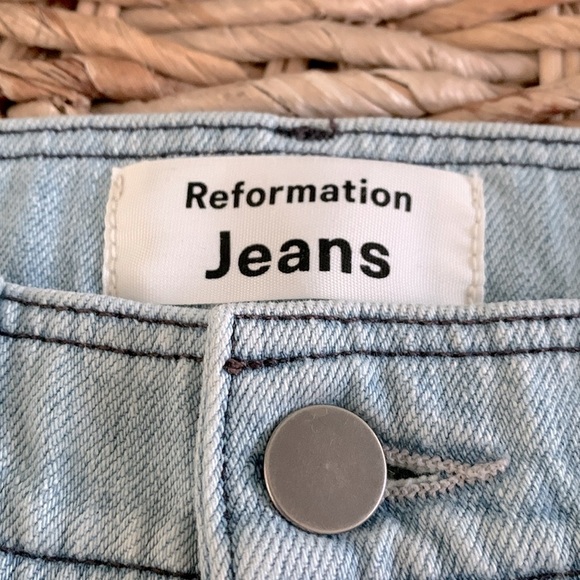 Reformation Olive Wide Leg High Rise Jean - Picture 13 of 16
